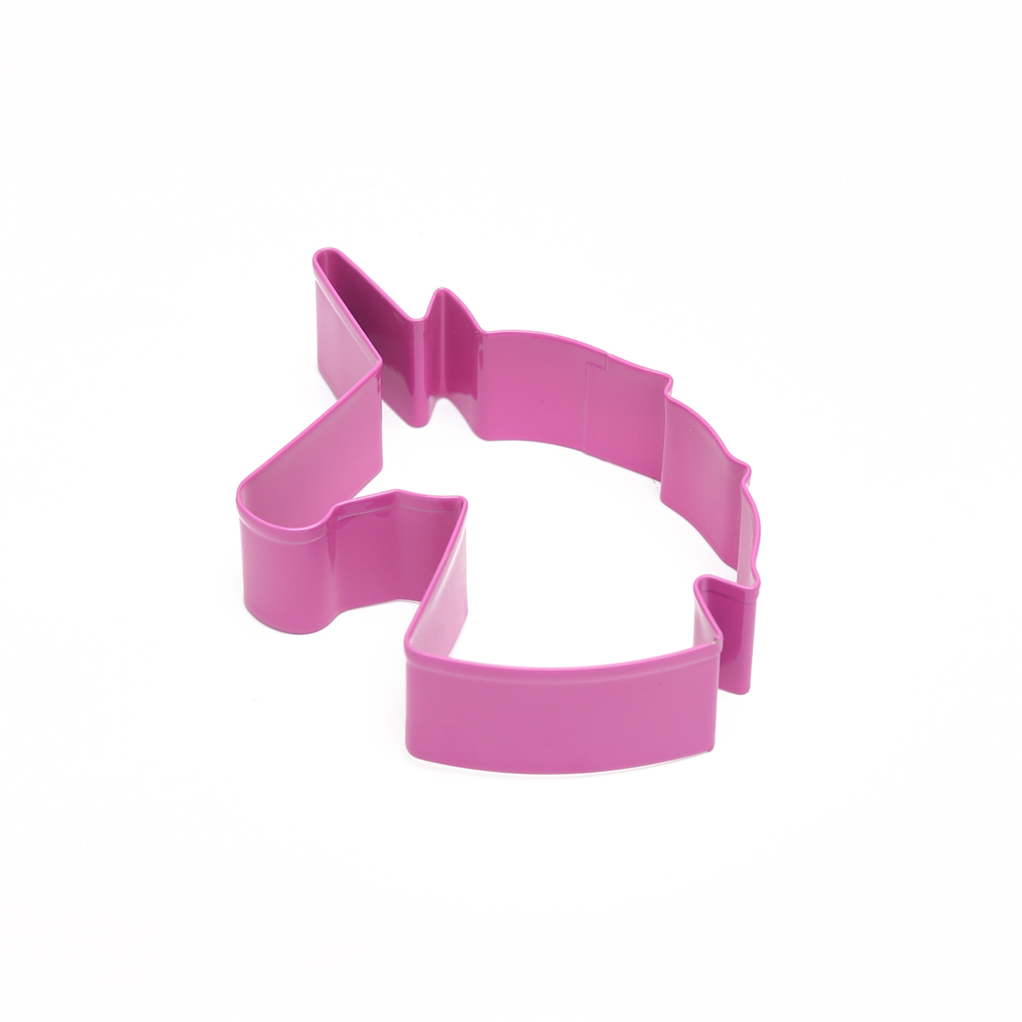 Way To Celebrate Unicorn Cookie Cutter, Hot Pink,Stainless Steel