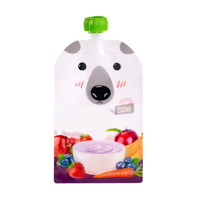 reusable fruit puree pouches