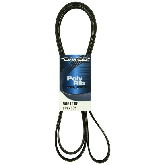Dayco Poly Rib Belt Sepentine Belt Drive Belt Fits select: 1992-1993 FORD F350, 1992-1993 FORD F250
