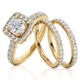 thumbnail image 3 of IGI Certified 2 Carat Diamond Engagement Ring for Women in 14k Yellow Gold Size 6.5 by Beverly Hills Jewelers, 3 of 4