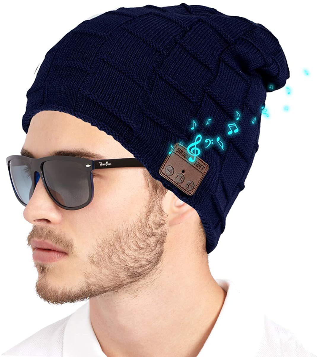 GBAuto Wireless Bluetooth Headphones hat 5.0 Bluetooth Hat,Best Gifts for Women//Men