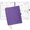 Purple, variant on POPRUN Planner 2026-2027, 6.5" x 8.5", Academic Weekly and Monthly Planner (Jul.26-Jun.27) Appointment Book with Hourly Schedule, Inner Pocket, Spiral Leather Cover, 100GSM Paper - Purple