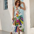 thumbnail image 6 of otomi bird Sleeveless Dress women party dresses party dresses woman, 6 of 6