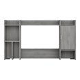 thumbnail image 2 of kathy ireland Home Madison Avenue - Desk hutch - modern gray, 2 of 4