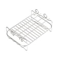 thumbnail image 2 of 2Pcs Air Fryer Rack 304 Stainless Steel Dehydrator Rack With 4 Barbecue Sticks For 8QT Dual Basket Air Fryer, 2 of 8