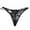 Black, variant on Lingerie for Women Apparel Lace Ribbon Bow Low Rise Hollow Out Lifting for Women White S