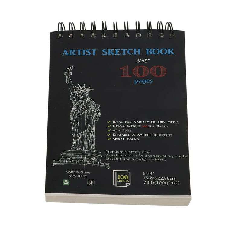 Drawing Paper, Hard Bottom Pads Sketch Books 100pcs A5 Size For Painting 