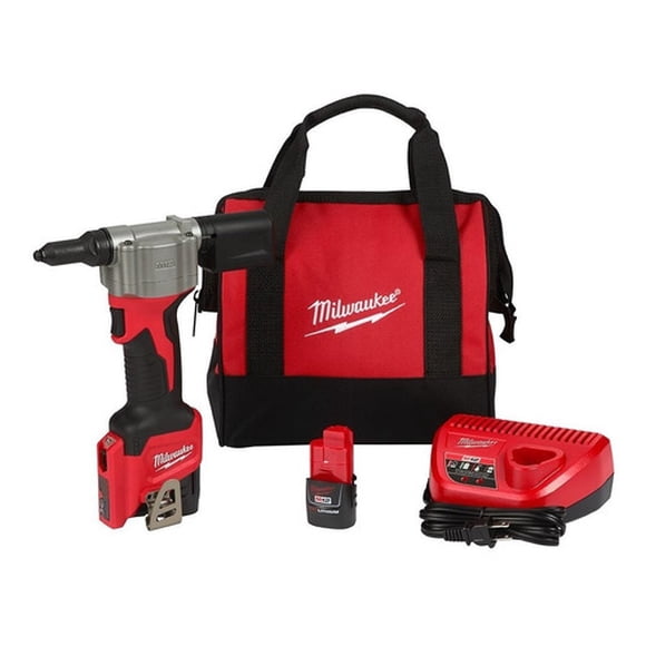 Kit Remachadora M12 2000 Lb Milwaukee 2550-22 Milwaukee 2550-22