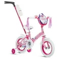 thumbnail image 2 of Schwinn Petunia Steerable Toddler Bike with Training Wheels, 12 Inch Wheel, Ages 2-4, Pink, 2 of 5