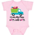 thumbnail image 3 of Inktastic I Love My Pops Boys or Girls Baby Bodysuit, 3 of 5