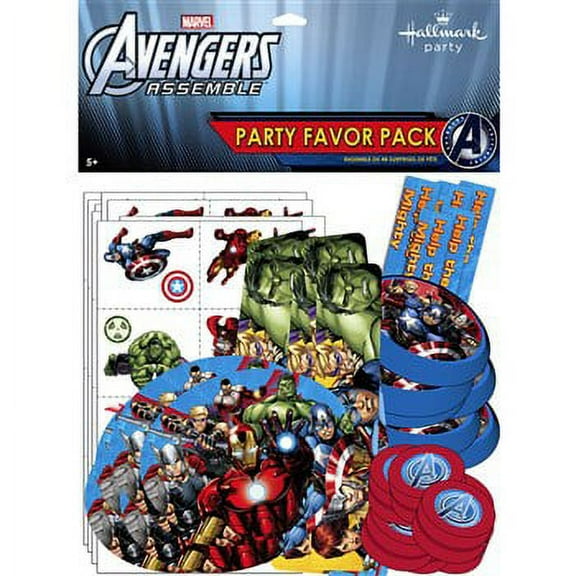 Avenger Assemble Party Favor Value Pack
