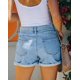 thumbnail image 4 of Pantalones cortos de mezclilla Onlypuff para mujer, denim Boyfriend, azul claro, talla M, 4 of 4