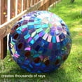 thumbnail image 4 of Gazing Ball, Mosaic Glass Gazing Balls Sphere Suit for Garden Yard Lawn Indoor Outdoor Decoration,Colorful, 4 of 7