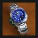 thumbnail image 5 of Steeldive Reloj de Buceo SD1970 Azul acero inoxidable, Cristal zafiro, 44mm, Movimiento automatico Seiko NH35, Homenaje Capitan Willard 6105, 5 of 5