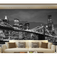 thumbnail image 2 of Papel tapiz de foto personalizado, Mural de pared de Skyline de Nueva York, papel tapiz 3d, decoración para sala de estar, arte de pared, pegatina de pared 3D Sincero Hogar, 2 of 6