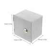 thumbnail image 4 of Waterproof Electrical Box With Lock Outlet Box For Electric Car Charging Socket Protector Cover Wall Mounted Stainless Steel Box For Outdoor Use, 4 of 8