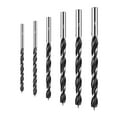 thumbnail image 4 of 6 Pieces Brad Point Drill Bit 3mm/4mm/5mm/6mm/7mm/8mm Countersink for, 4 of 6