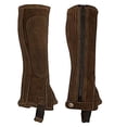 thumbnail image 2 of Perri's Zipper Adult Half Chap, Brown, Medium, 2 of 4