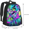 thumbnail image 3 of Helluva Boss Backpack,3d Print Laptop Backpack Lightweight Casual Daypack Bookbag 16.5 In, 3 of 8