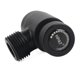 thumbnail image 1 of ASA Integrated CO2 Valve Adapter for Soda Tank Filling (W21.8-14/TR21-4 Thread) Black, 1 of 4