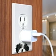 thumbnail image 3 of WIRESTER 1-Gang Duplex Outlet Cover Wall Plate/Switch Plate Cover, Animal Black White Shih Tzu Dog, 3 of 6