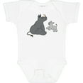 thumbnail image 3 of Inktastic Cute Rhinos Boys or Girls Baby Bodysuit, 3 of 5
