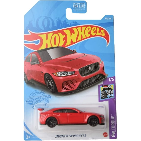 Hot Wheels Jaguar XE SV Project 8 (Red) 2021 HW Torque