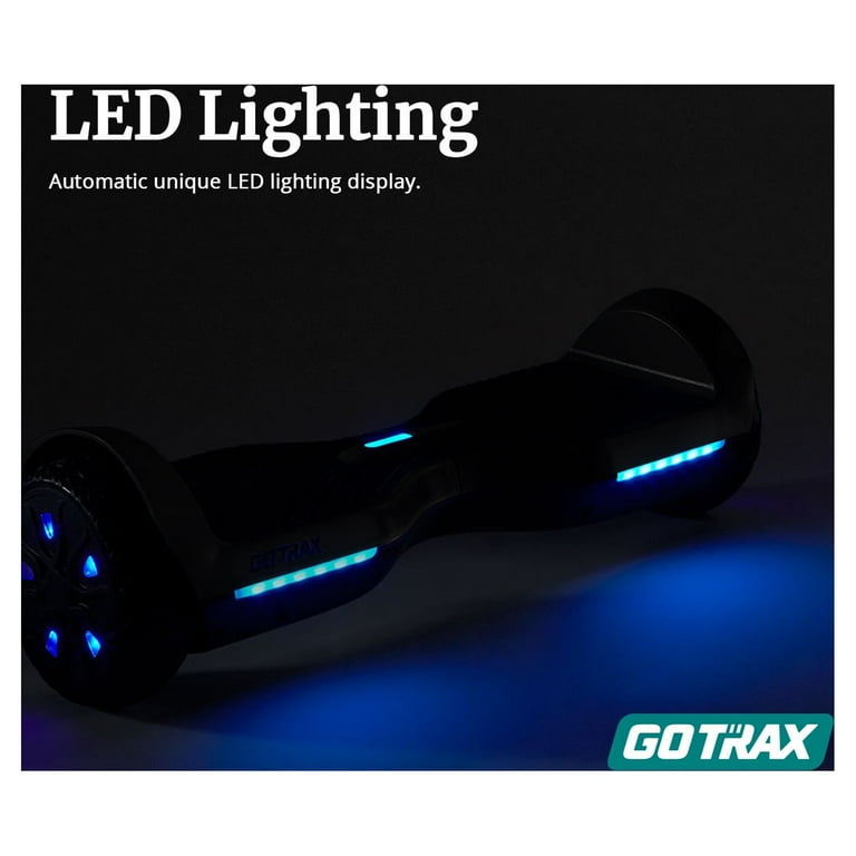 GOTRAX SRX A6 Hover Board 6.5 Hover Board with Bluetooth Speakers Self Balancing Mode