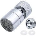 thumbnail image 4 of Yizunnu Grifo Giratorio Aireador Latón 2 Modos Ajustable Grifo De Cocina Filtro Burbujeador Con Adaptador De Boquilla - Para Grifos Con Boquilla De Rosca Externa JAMW Sencillez, 4 of 5