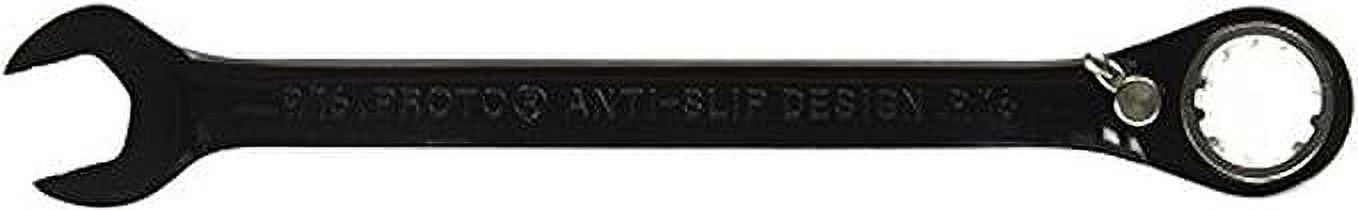 Reversible Sae Ratcheting Combination Wrench 11 16 In Stubby Spline Wrench 5 In Oal 12 Points