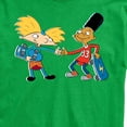 thumbnail image 3 of Hey Arnold! - Arnold and Gerald Skateboard - Men's Short Sleeve Graphic T-Shirt, 3 of 5