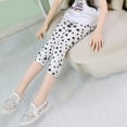 thumbnail image 4 of Nmmacb Girls Prints Leggings Tights Summer Casual Yoga Pants Bottoms Trousers for Kids 3-8Years, 4 of 9