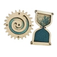 thumbnail image 1 of 2x Accesorios Para Tablas Ocupadas Reloj De Arena Verde Azulado Grande Y Reloj De Arena Mediano Gear Sunnimix Material de tablero ocupado, 1 of 8
