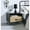 Black, variant on White Finish - Intricate Pedestal Craftsmanship - Entryway Decor - Functional Focal Point