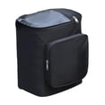 thumbnail image 3 of Bolsa de almacenamiento delantera para scooter de 17 litros de gran capacidad, de tela Oxford, para colgar en la moto. Bolsa transparente negra, 3 of 8