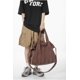 thumbnail image 4 of LHSHID Canvas Hobo Bags for Women & Men, Shoulder Crossbody Bag Y2k Grunge Hippie Tote Messenger Bag for Work, Shopping, Travel, 4 of 7