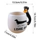 thumbnail image 5 of Taza Taza de cerámica con asa para amantes de los perros (1 unidad) JASKFLY, 5 of 8
