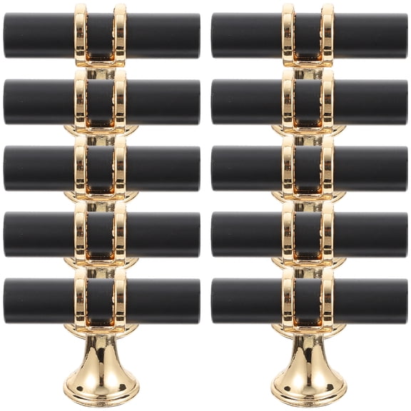 10pcs Door Handle Dresser Pull Furniture Knob Pull Handle Zinc Alloy Knob