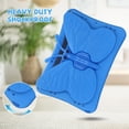 thumbnail image 5 of Butterfly Kids Case for Samsung Galaxy Tab S9 FE 5G 10.9"/ S9/ S8/ S7 11", Galaxy Tab A9+ Plus Case, Soft EVA Rotating Stand Lightweight Shockprof Kids Friendly Case Cover,Blue, 5 of 6