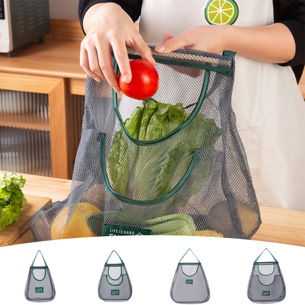Mesh Grocery Bags Reusable Produce Bags Long Handle Net Tote Bags 100  Cotton String Bags Fruit and Vegetable Bags  Walmartcom