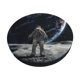 thumbnail image 1 of Balery Astronaut Standing In The Moon Fundas de asiento para taburete de bar redondo de tela de terciopelo ajustables que protegen de arañazos y manchas para sillas de 14 a 17 pulgadas.-14 inch, 1 of 7