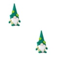 thumbnail image 3 of kurtrusly St. Patrick'S Day Poupée Figure Sans Visage Décoration de Salon Fait à la Main Mâle 2Set, 3 of 6