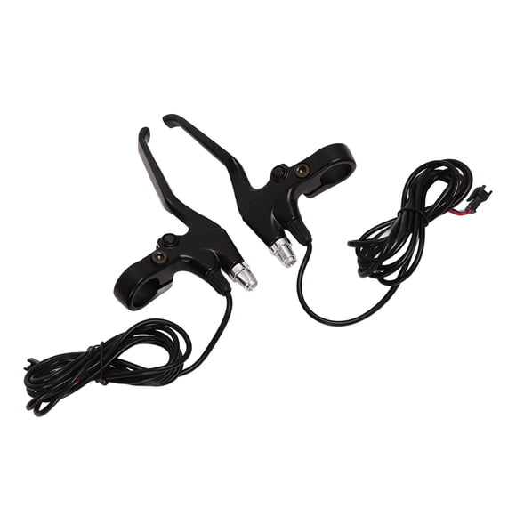 Manija de freno de bicicleta eléctrica a prueba de agua, 1 par de bicicleta eléctrica Palanca de freno eléctrica Reemplazo de palanca de freno Valor inmejorable