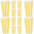thumbnail image 1 of HAMPPLIES 12Pcs Snack Boxes Yellow Paper for Wedding and Celebrations, 1 of 6