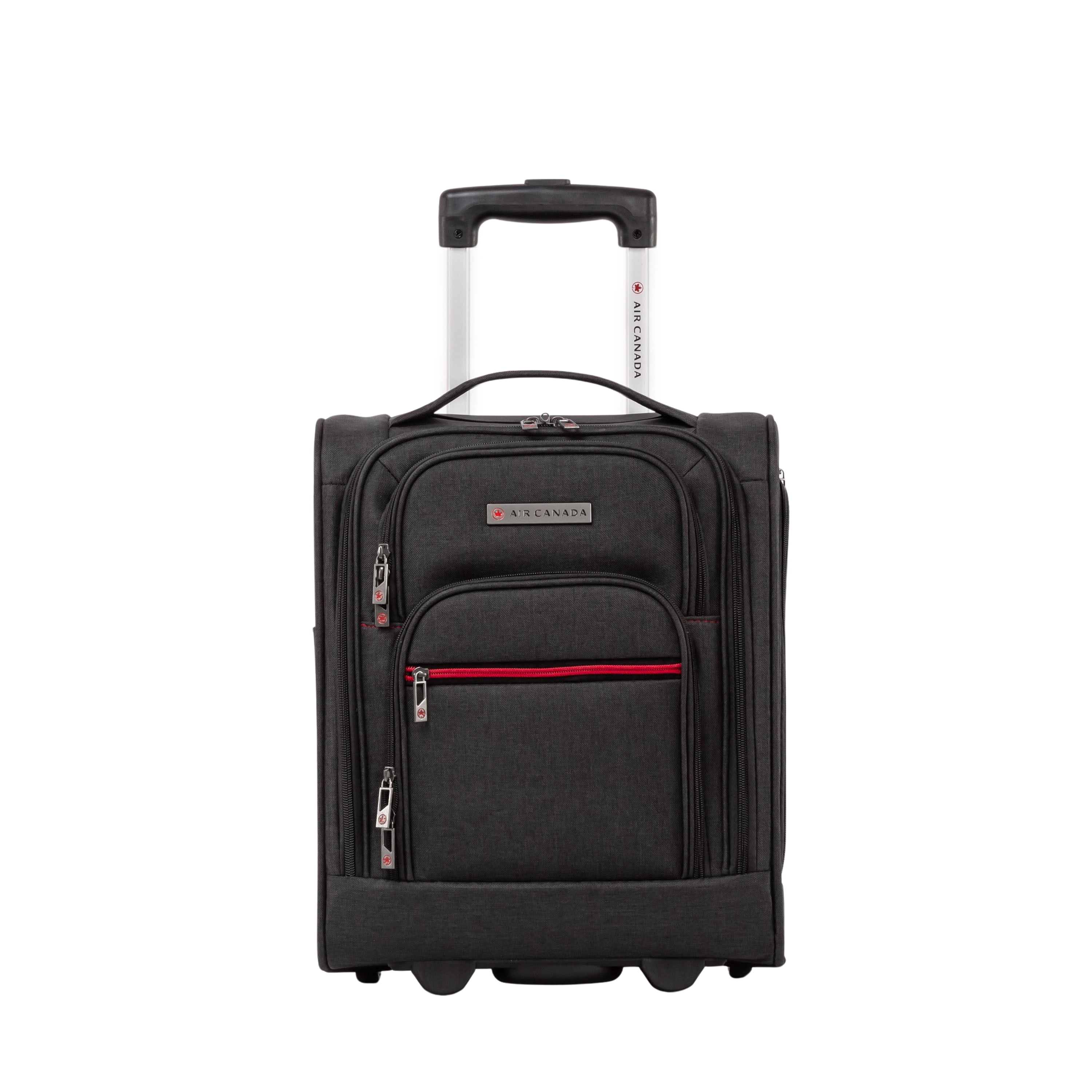 Air Canada Indigo Lite Collection 16-Inch Softside Underseat Luggage, Lightweight Carry-On Suitcase for Travel