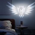 thumbnail image 2 of Lámpara Búho Y Águila Pared LED 3D Animal Funciona Con Pilas, 2 of 9
