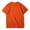 Orange, variant on Maean Mens Basic Short Sleeve Tee Cotton Crew Neck Breathable Shirts Summer Causal Plain Tshirts Tops