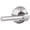 Polished Chrome, variant on Schlage Residential Broadway Half Dummy F170BRW622
