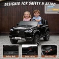 thumbnail image 4 of Track Seven Licensed Lexus GX550 24V Kids Ride on Car, 2-Seater Electric Car with Remote Control, Bluetooth, LED light, 4-Wheel Suspension, 20" Wide Seat, 24V Ride on Toy for Boys Girls Age 3+, Black, 4 of 8