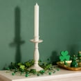 thumbnail image 6 of St. Patrick's Day Clover Candle Holder Centerpiece - Festive Table Decor with Berry Accents for Holiday Dinner Party, Spring Themed Home Decoration for Mantel Shelf Display, 6 of 7